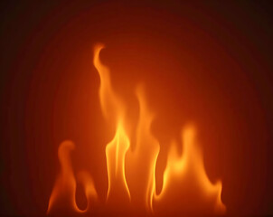 Poster - Dynamic Animated Fire Overlay with Flickering Flames and Movement for Visual Effects and Compositing Applications, Great for adding visual effects