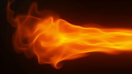 Poster - Dynamic Fire Streak, A High-Speed Motion Blur Overlay Capturing Intense Energy and Abstract Artistry for Visual Effects and Design Elements