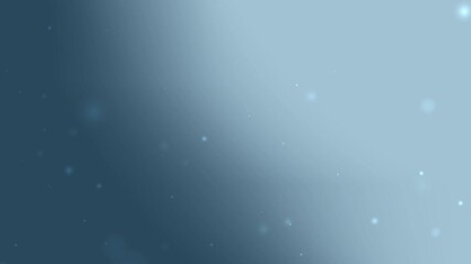 Wall Mural - Light blue gradient with floating dust particles giving airy peaceful motion great for global celebration visuals soft digital design themes or elegant holiday event backdrops