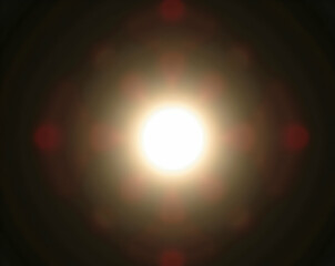 Poster - Radiant light burst emanating with blurred edges creates a captivating visual effect, perfect for adding a touch of magic and wonder to designs
