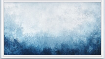 Poster - Serene abstract landscape tranquil setting digital art calm atmosphere wide view contemporary style