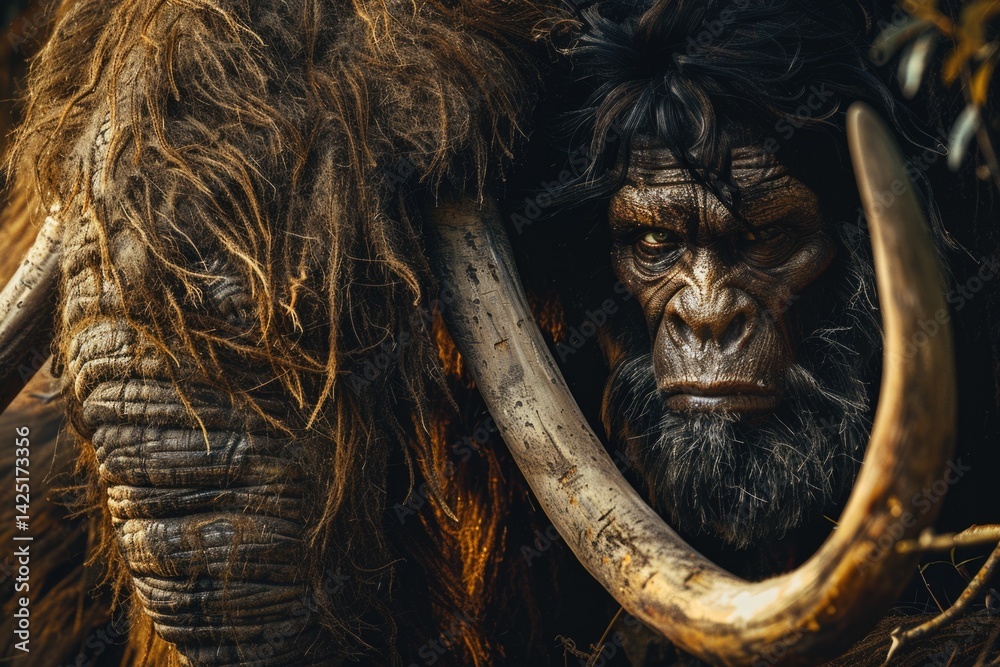 Ancient Timeline: prehistoric primitive, early hominin, cave-dweller ...