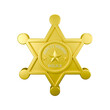 © Rex - Side View Sheriff Badge