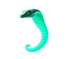 © MD - Vibrant 3D Cartoon Cobra with Glowing Scales