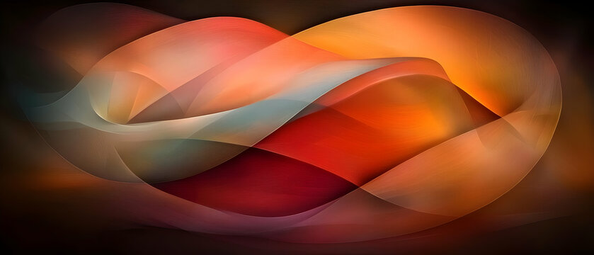 Abstract Flowing Colors