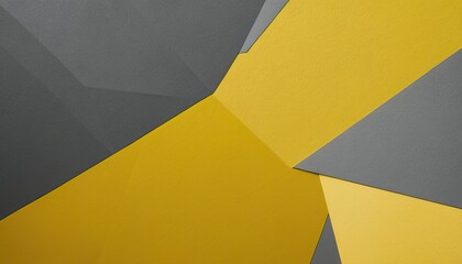 Poster - Geometric background yellow and black
1