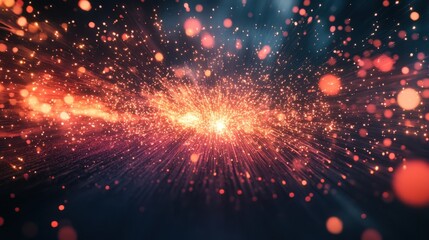 Poster - explosion of fire