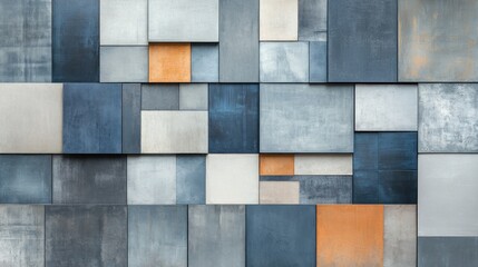 Poster - Modern geometric facade design
