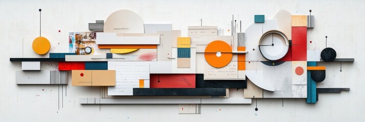 Poster - Abstract Geometric Composition