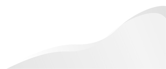 Fototapete - Vector minimal geometric white light banner background abstract design.
