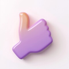 Poster - like or correct symbol icon isolated white background, checkmark button, mobile app icon. 3d render 