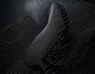 Leinwandbilder - neon spiral in a grayscale futuristic environment