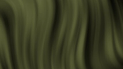 Poster - A smooth, flowing texture in varying shades of green, resembling waves or drapes, creating a serene and calming effect.