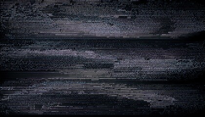 Aufkleber - glitchy static horror screen texture for halloween design, eerie digital distortion effect background for web graphics, poster, and branding

