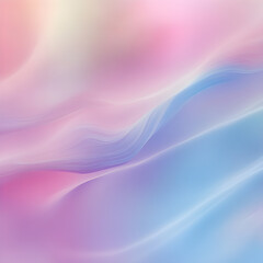 Poster - Abstract Pastel Wave: Soft, flowing pastel colors create a sense of serenity and ethereal beauty in this abstract depiction of gentle waves. A seamless and organic artwork.