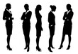 © Sejjil - Business woman silhouette
