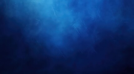 Poster - A deep blue gradient background with hints of indigo and navy, perfect for a professional design.