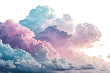 colorful clouds floating in the sky during sunset