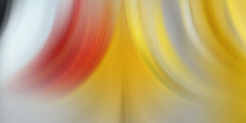 Poster - Abstract blurred background featuring a blend of vibrant colors including red yellow and white tones