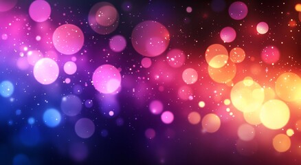 Poster - Vibrant colors and abstract shapes combine to create a visually interesting and energetic atmosphere