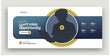 © design-all - Facebook cover web banner design template for digital training agency online course sale