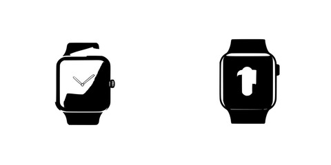 Poster - Black smartwatch designs showcasing minimalist aesthetics and modern functionality for contemporary users