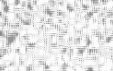 Leinwandbilder - Halftone background vector, abstract backdrop design with two tone pattern and copy space for edit your content. Vector Illustration.	