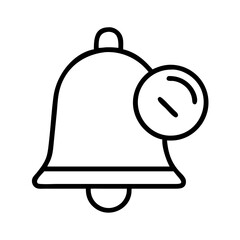Poster - Alert notification bell reminder alarm message ringtone sound alert notification reminder symbol icon
