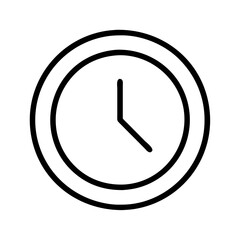 Poster - Clock time timer watch hour minute second alarm deadline schedule appointment stopwatch countdown 90s icon