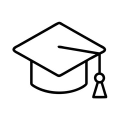 Poster - Graduation cap mortarboard education academic achievement degree university college knowledge success