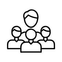 Poster - Teamwork collaboration group people business leadership management organization structure network connection