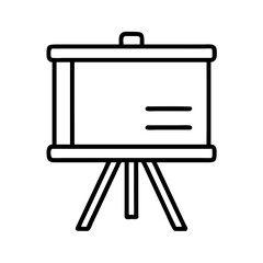 Poster - Presentation board whiteboard easel stand display chart flipchart seminar training conference meeting
