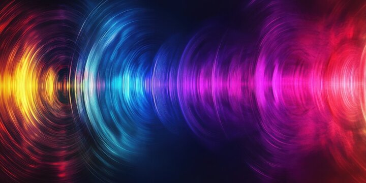 color ripple twist, glowing pulse, background