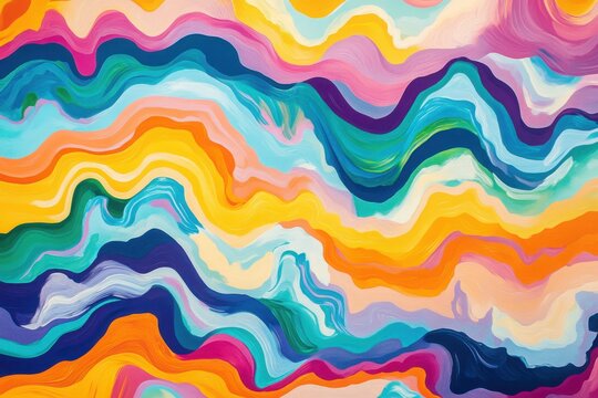 color stroke pop, surreal ripple, background