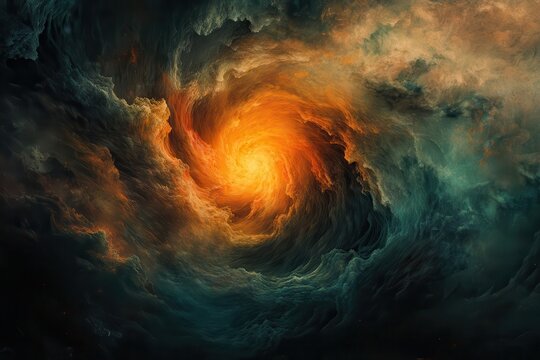 color swirl spin, radiant haze, background