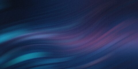 Poster - A blurred abstract background featuring shades of blue, purple, and teal with a cloudy appearance