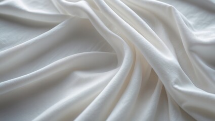 Poster - Close-up of textured rippled fabric