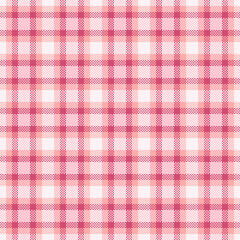 Poster - delicate pink plaid pattern. pixelated design perfect for backgrounds, textiles, or digital art. evo