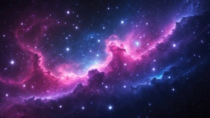 Poster - Abstract space fantasy backdrop