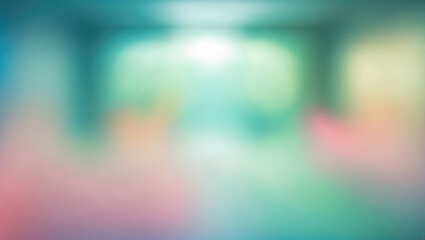 Poster - Medical background with colorful light and blurred interior