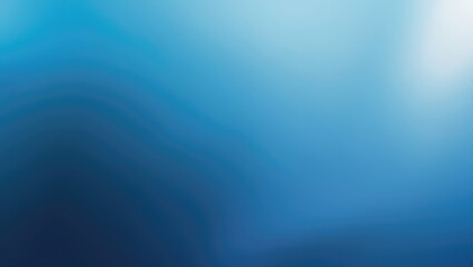 Leinwandbilder - Blue Abstract Background with Gradient and Blurry Pattern