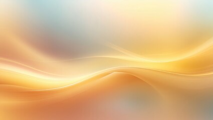Fototapete - Abstract background with blurred art featuring warm colors and glowing movement