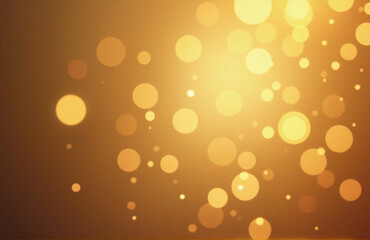 Poster - A Vintage Gold Bokeh Light Creates An Abstract Transition Or Overlay Effect In Photography And Graphic Design Compositions.