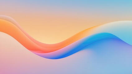 Leinwandbilder - Vivid Gradient Background with Colorful Pattern Design for Web or Display Template