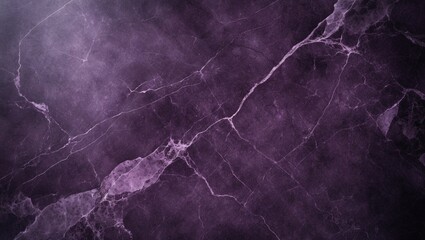 Poster - Centered close-up of dark pink marble texture with elegant purple surface background