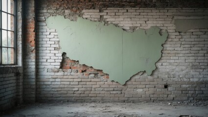 Aufkleber - Vintage wall background