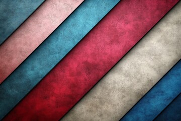 Fototapete - Colorful textured layers create a modern abstract background for design and art projects