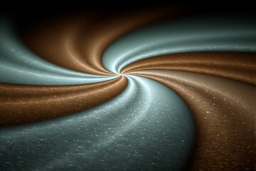 Fototapete - Swirling motion of colors in a cosmic-inspired abstract art piece depicting movement and depth in a dark environment