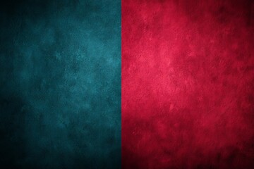 Leinwandbilder - Colorful textured background featuring deep teal and rich red, ideal for creative projects and design purposes