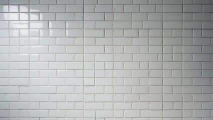 Poster - vintage brick wall with seamless pattern and textured surface